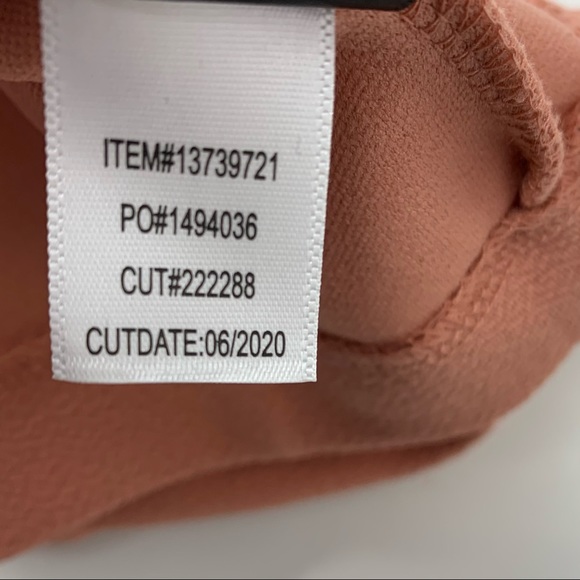 NEW TORRID DUSTY CORAL CREPE DRAPE FRONT BLAZER - Picture 11 of 14